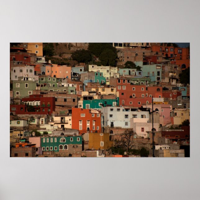 Cityscape of Guanajuato, Mexiko Poster (Framsidan)