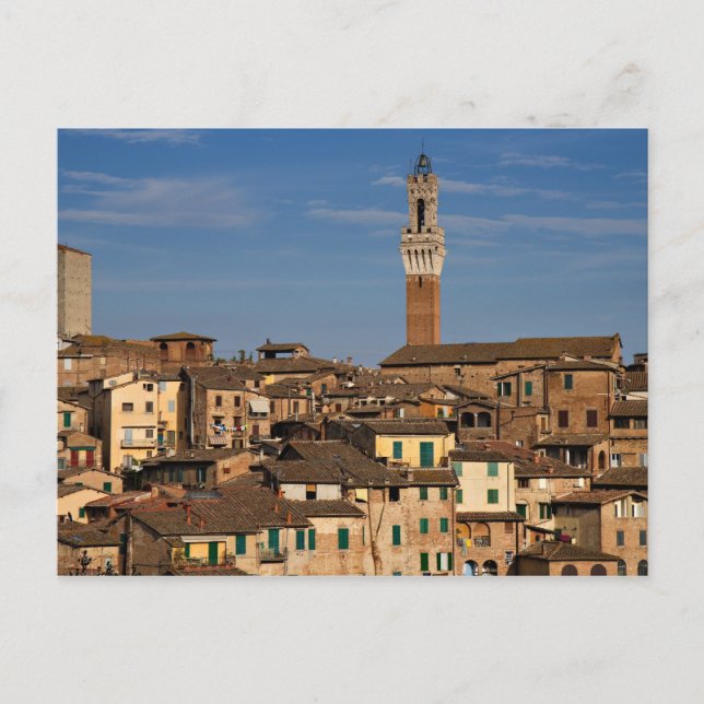 Cityscape på Siena Postcard Vykort (Framsida)