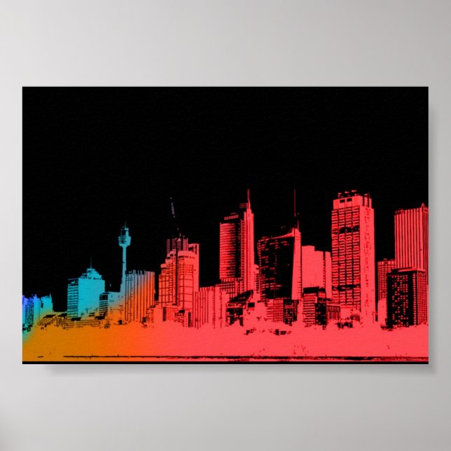 cityscape poster (Framsidan)