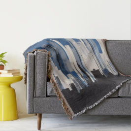 Cityscape Throw Blanket Filt