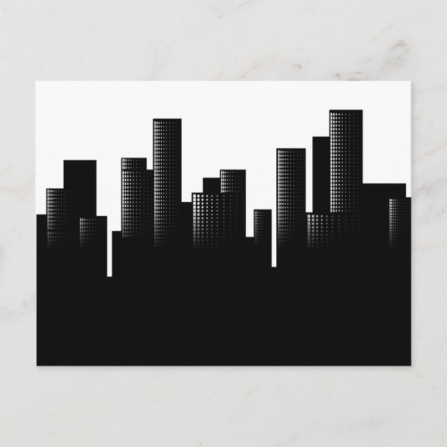 cityscape vykort (Framsida)