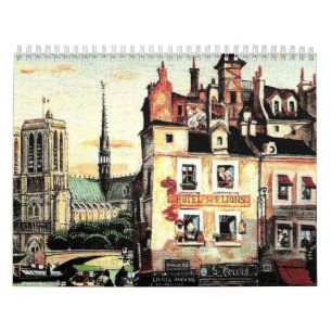 Cityscapekalender. Kalender