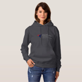 CIU-grå färgkvinna Hoodie Tee Shirt