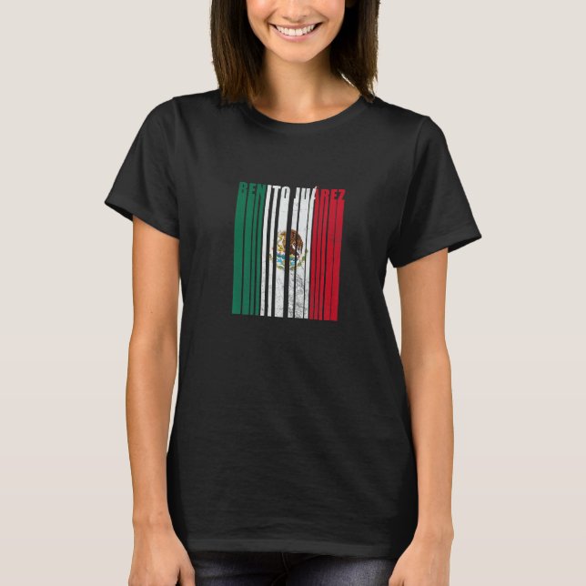 Ciudad Benito Juárez México con Águila Mexicana T Shirt (Framsida)