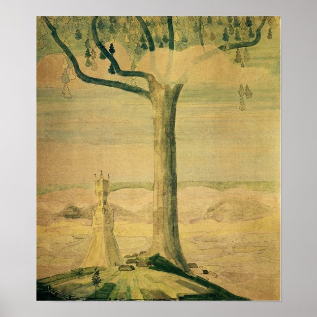 Ciurlionis - Andante III 1908 Poster (Framsidan)