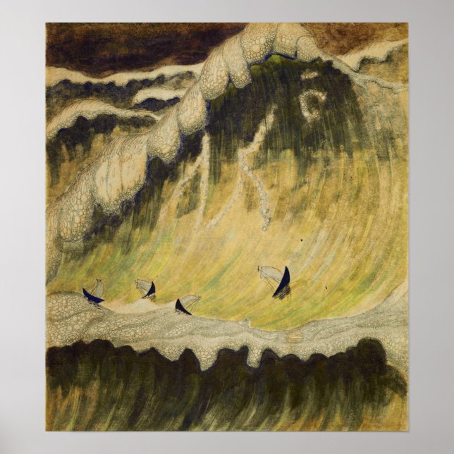 Ciurlionis - Finale I 1908 Poster (Framsidan)