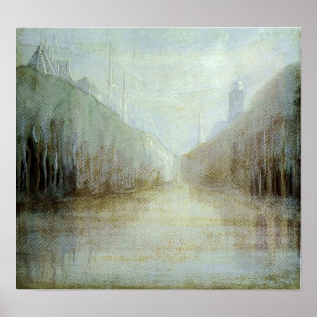 Ciurlionis - Gryning II 1906 Poster (Framsidan)