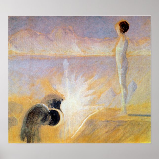 Ciurlionis - Joseph's Dream 1906 Poster (Framsidan)