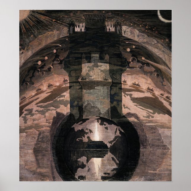 Ciurlionis - Rex 1909 Poster (Framsidan)