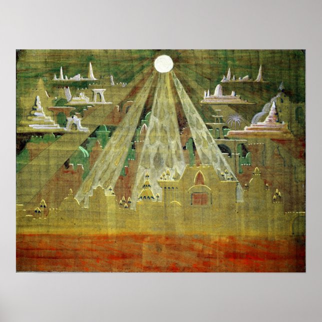 Ciurlionis - Scherzo 1909 Poster (Framsidan)