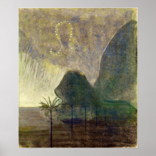 Ciurlionis - Sol går över Leo 1906 Poster