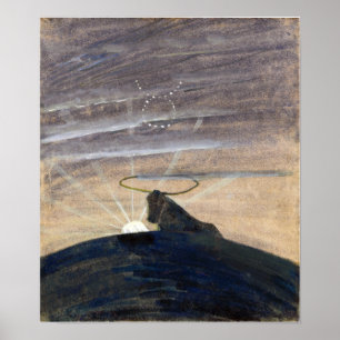Ciurlionis - Sol passerar Taurus 1906 Poster