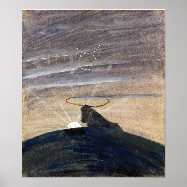 Ciurlionis - Sol passerar Taurus 1906 Poster (Framsidan)