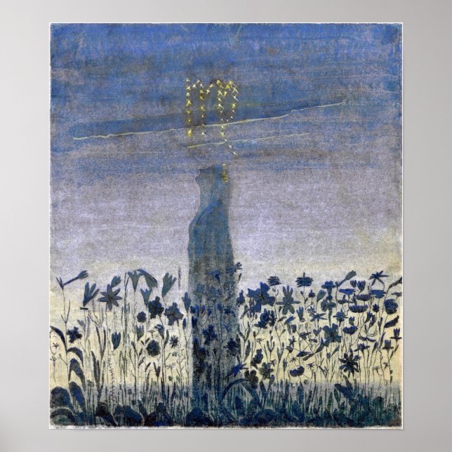 Ciurlionis - Sol passerar Våg 1906 Poster (Framsidan)
