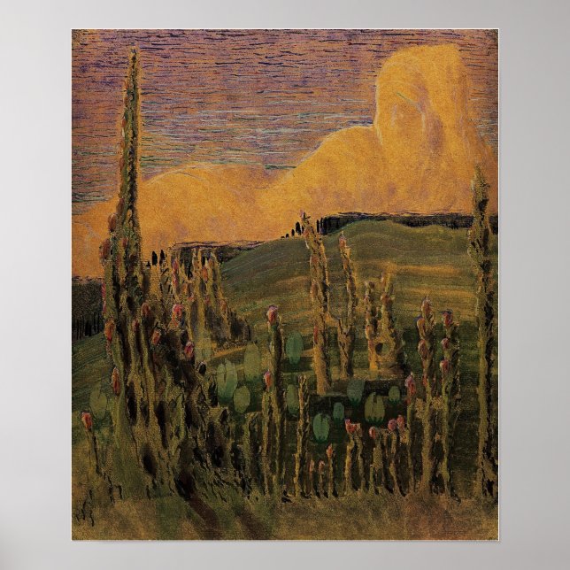 Ciurlionis - Sommar III 1907 Poster (Framsidan)