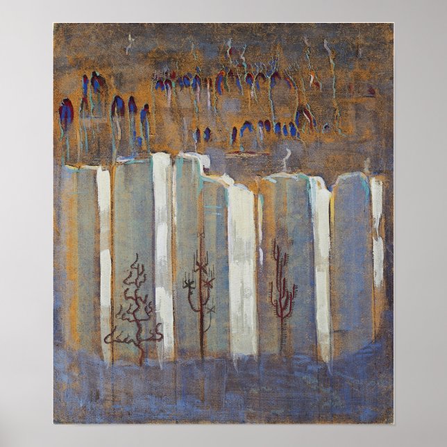 Ciurlionis - Vinter III 1907 Poster (Framsidan)