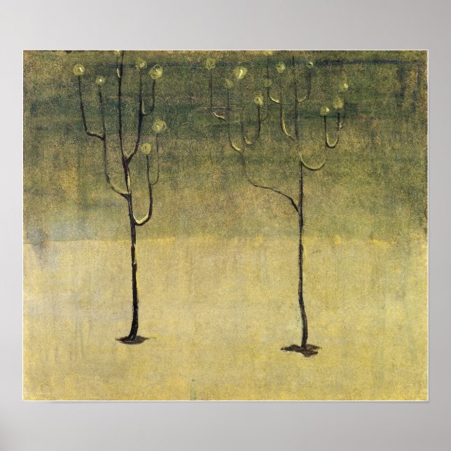 Ciurlionis - Winter Motif 1907 Poster (Framsidan)