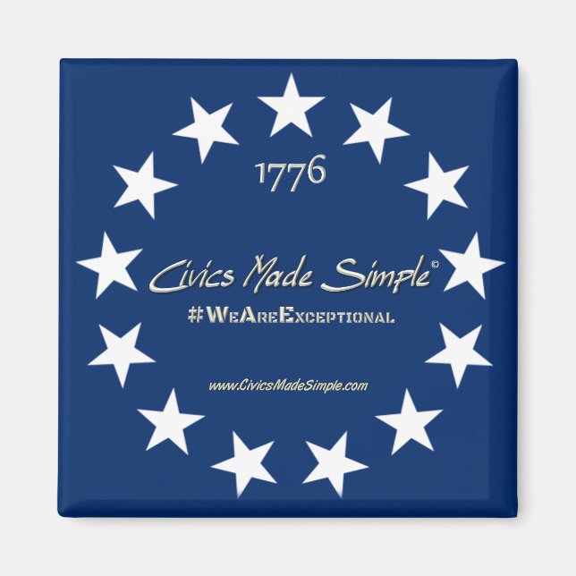 Civics Made Simple Magnet (Framsidan)