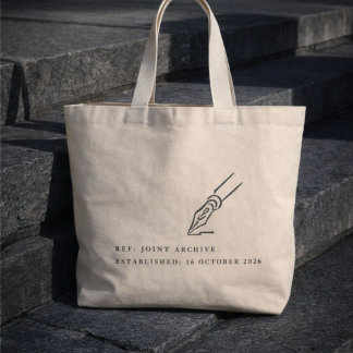 Civil Ceremony Non traditional wedding gift  Jumbo Tygkasse