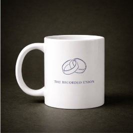 Civil Ceremony Registry Wedding Mug Gift Jumbo Mugg