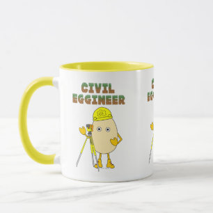 Civil Eggineer Ingenjör Mugg