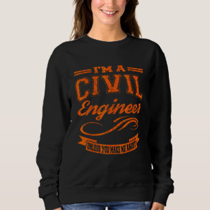 Civil Engineering Civil Ingenjör Studenten T Shirt