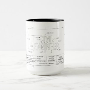 Civil Engineering Gift Mugg