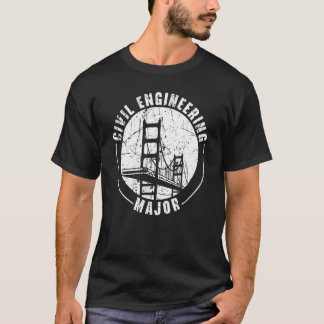 Civil Engineering Major Student Civil Ingenjör T Shirt