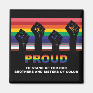 Civil Högers Pride Magnet - LGBTQA -BLM