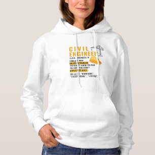 Civil Ingenjör Definition Hoodie T Shirt