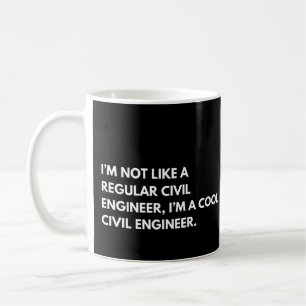 Civil Ingenjör Funny Sayed Kaffemugg