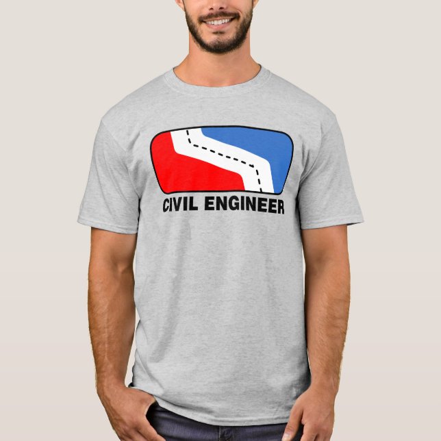Civil Ingenjör League T Shirt (Framsida)