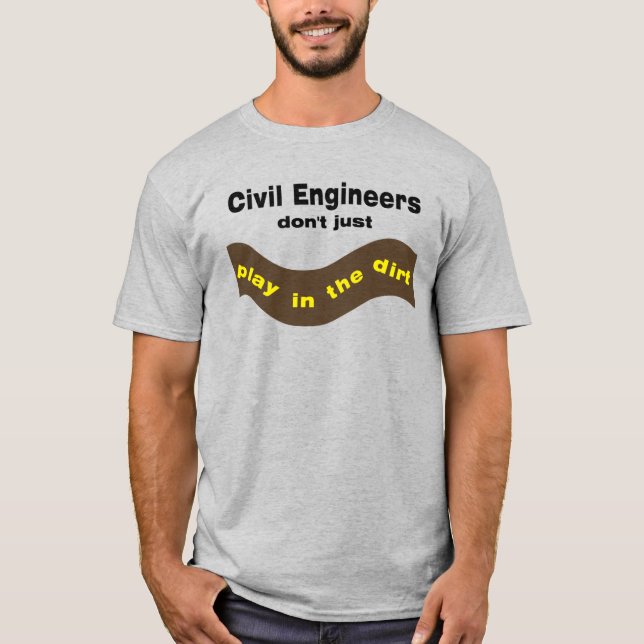 Civil Ingenjör Play T Shirt (Framsida)
