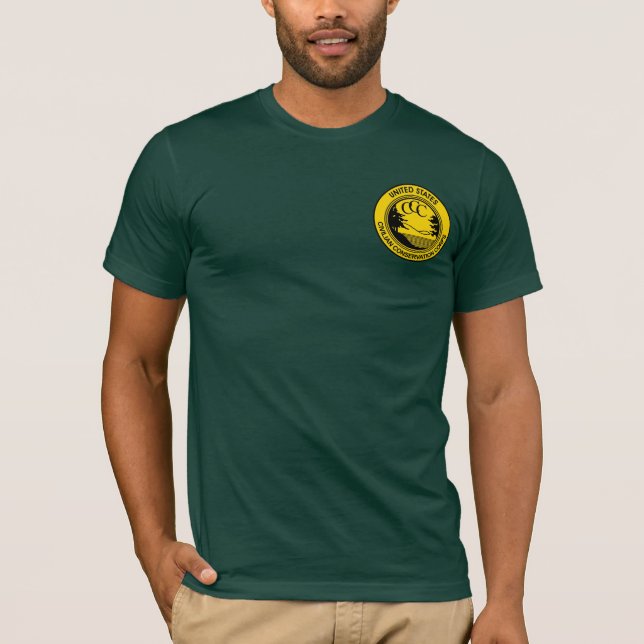 Civil jubileums- beskyddkår för CCC T Shirt (Framsida)
