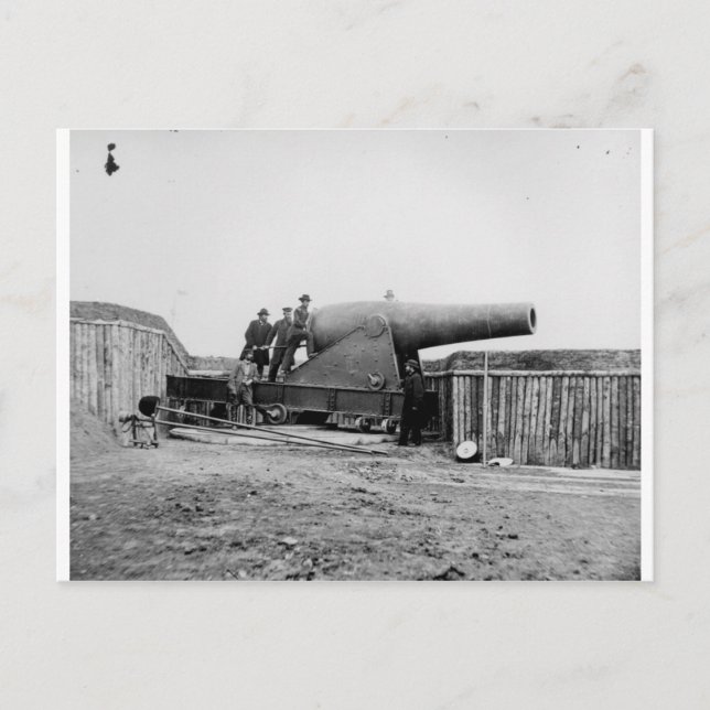 Civil Krig, Alexandria, Virginia, 1860-1865 Vykort (Framsida)