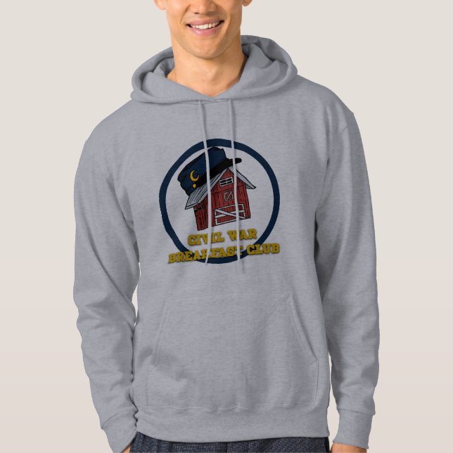 Civil Krig Breakfast Klubb Hoodie (Framsida)