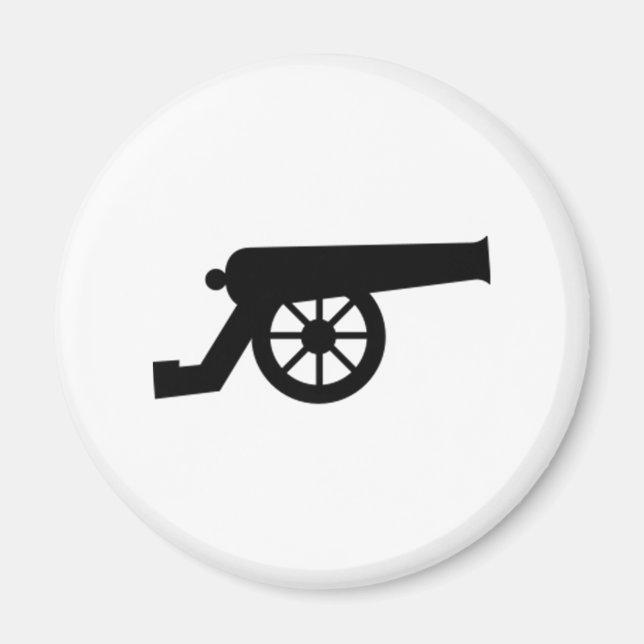 Civil Krig Cannon Magnet (Framsidan)