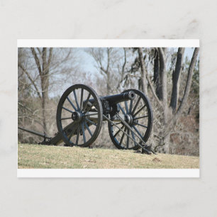 Civil Krig Cannon Vykort