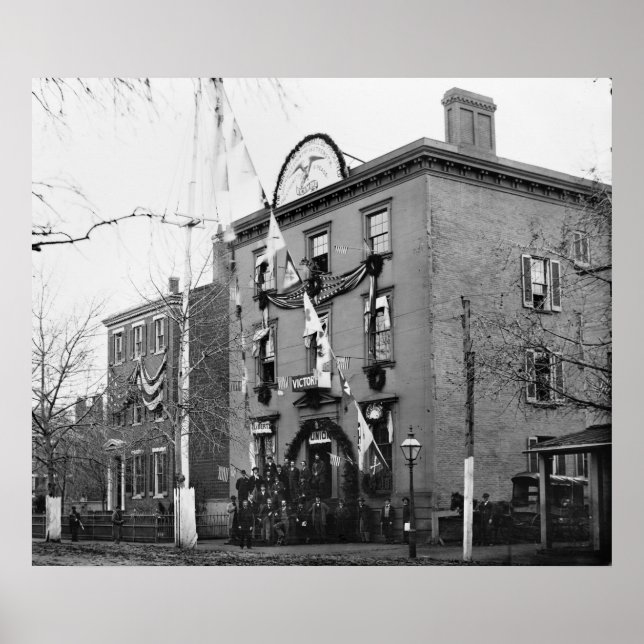 Civil Krig Clothing Dept., 1865 Poster (Framsidan)