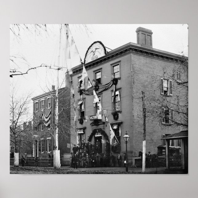 Civil Krig Clothing Dept., 1865 Poster (Framsidan)