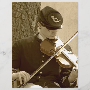 Civil Krig Fiddle Player