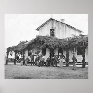 Civil Krig General Hardin, 1865 Poster