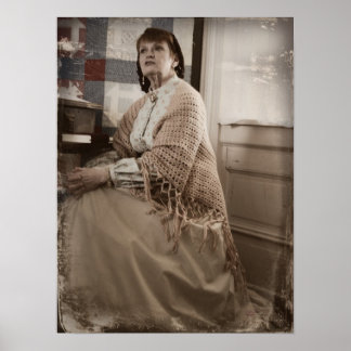 Civil Krig Harriet Beecher Stowe Lodrät Skriv ut Poster