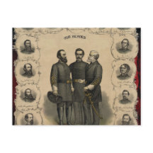 Civil Krig 🎖️ ⚔️ Heroes Southern Generals