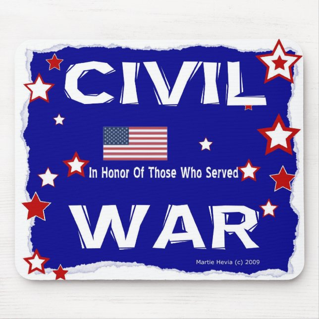 Civil Krig - in Honor - Mousepad Musmatta (Framsidan)