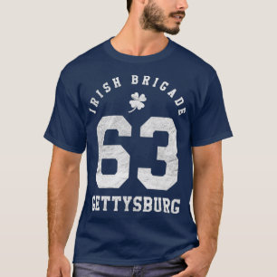 Civil Krig Irish Brigade Gettysburg T Shirt
