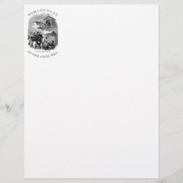 Civil Krig Letterhead (Framsida)