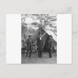 Civil Krig Photo Circa 1862 Vykort