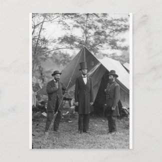 Civil Krig Photo Circa 1862 Vykort