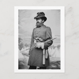 Civil Krig Porträtt, 1860-talet Vykort